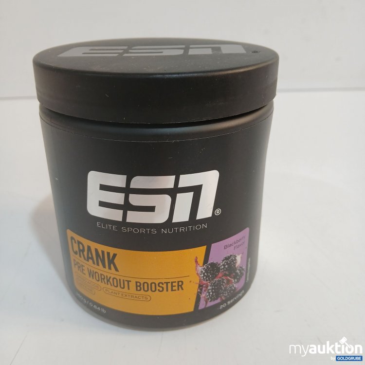 Artikel Nr. 893782: ESN Crank Pre workout Booster Blackberry Flavor 380g
