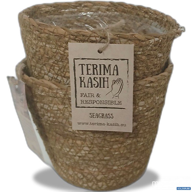 Artikel Nr. 917782: Terima Kasih Seagrass Blumentöpfe 2x
