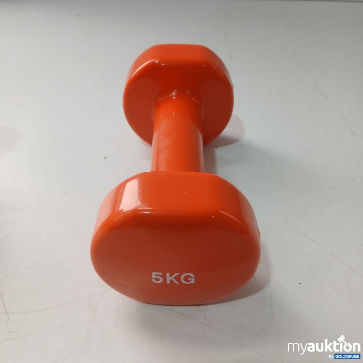 Artikel Nr. 978782: Fausthantel Vinyl in Orange 5Kg