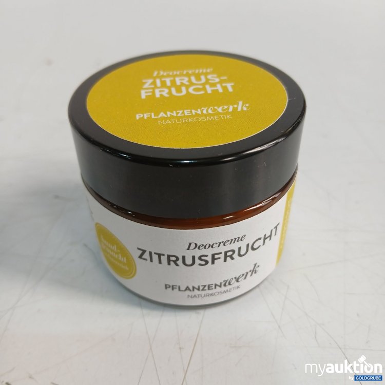 Artikel Nr. 466783: Pflanzenwerk Deocreme Zitrusfrucht 50g