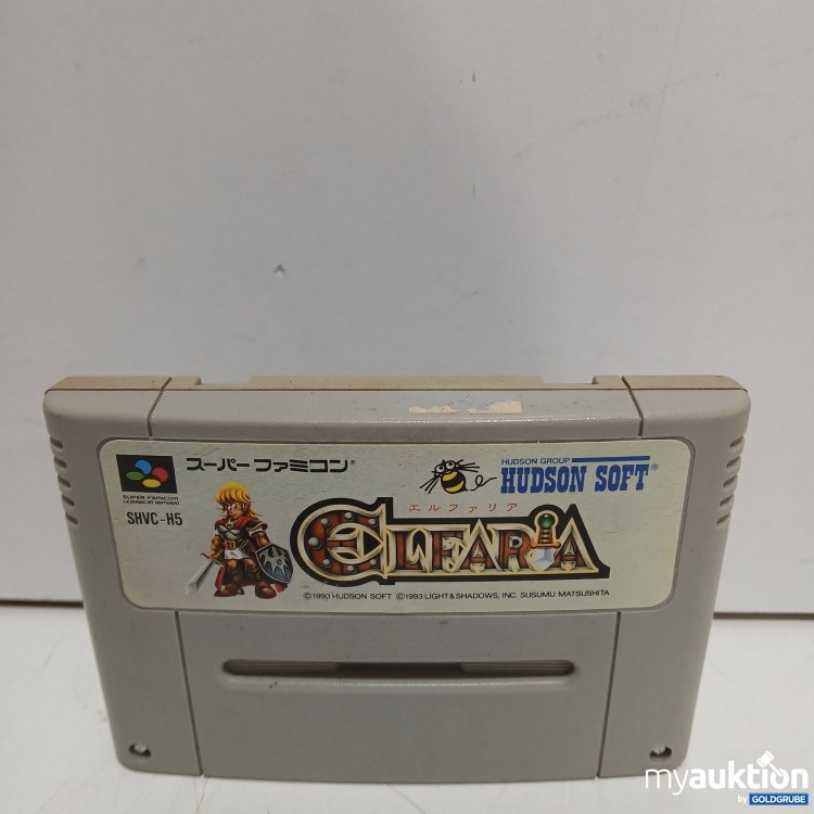 Artikel Nr. 470783: Hudson Soft Super Famicom Spiel Elfaria