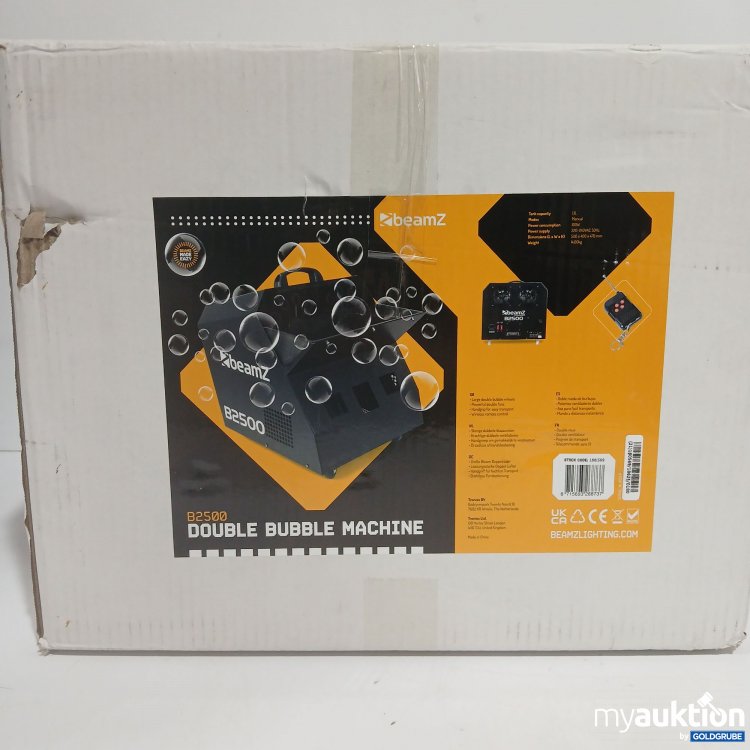 Artikel Nr. 904783: BeamZ Double Bubble Machine B2500 