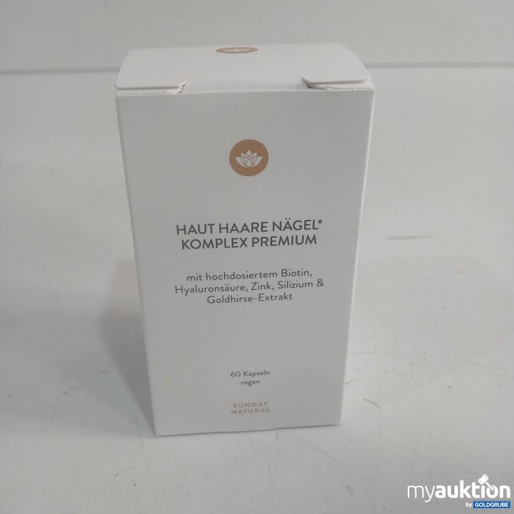 Artikel Nr. 941783 Artikel Nr. 941783: Sunday Natural Haut Haare Nägel Komplex Premium 60 Kapseln