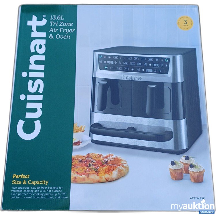 Artikel Nr. 960783: Cuisinart Tri Zone Air Fryer & Oven 13,6L AFT13XSSE