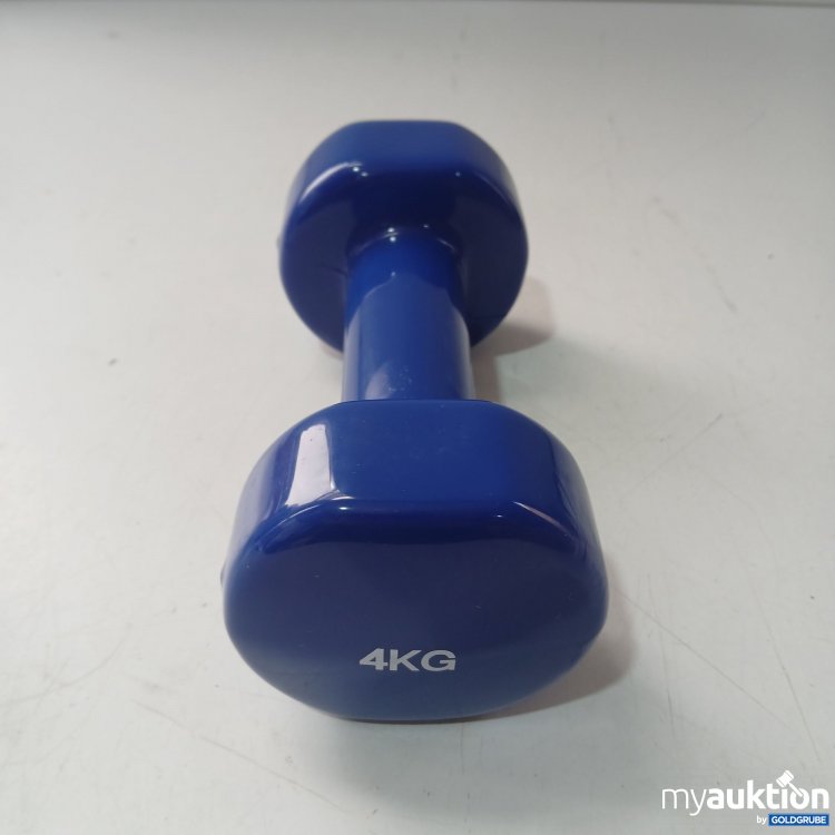 Artikel Nr. 978783: Fausthantel Vinyl in Blau 4Kg