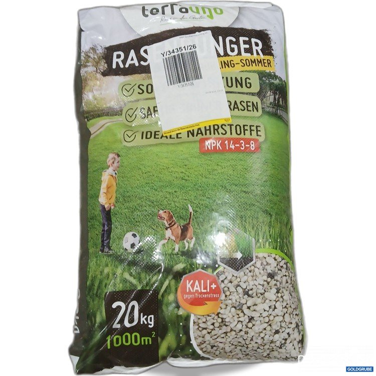 Artikel Nr. 986783: Terrauno Rasendünger Frühling-Sommer 20kg 
