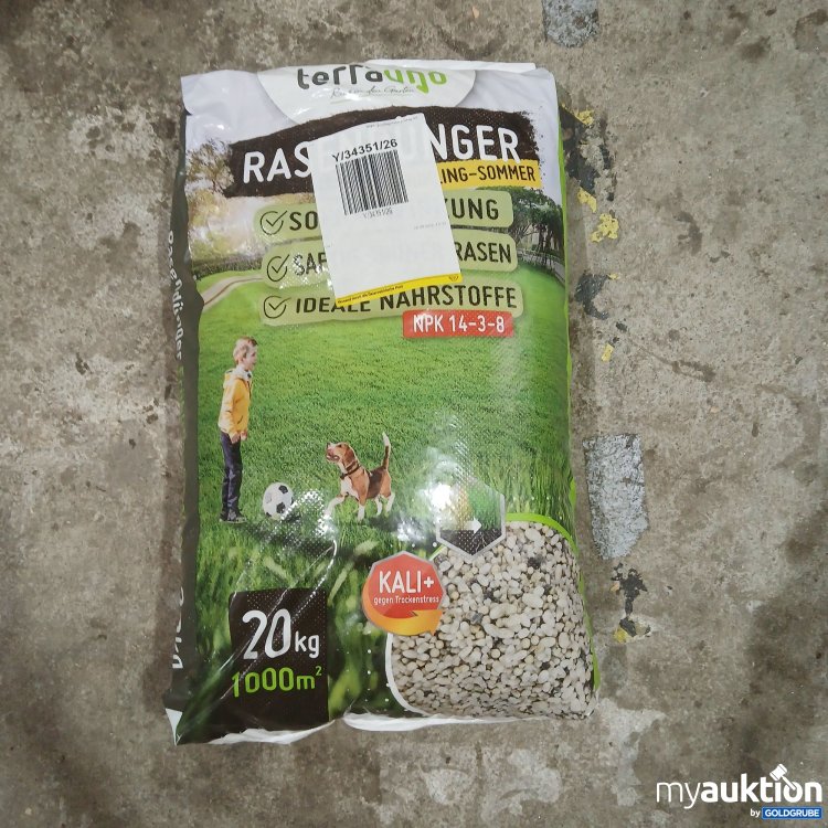 Artikel Nr. 986783: Terrauno Rasendünger Frühling-Sommer 20kg 