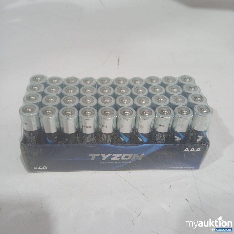 Artikel Nr. 998783 Artikel Nr. 998783: Tyzon Batterien AAA 40Stk