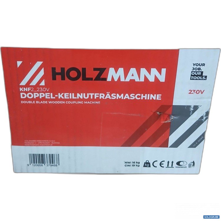 Artikel Nr. 524784: Holzmann Doppel Kleinnutfräsmaschiene 