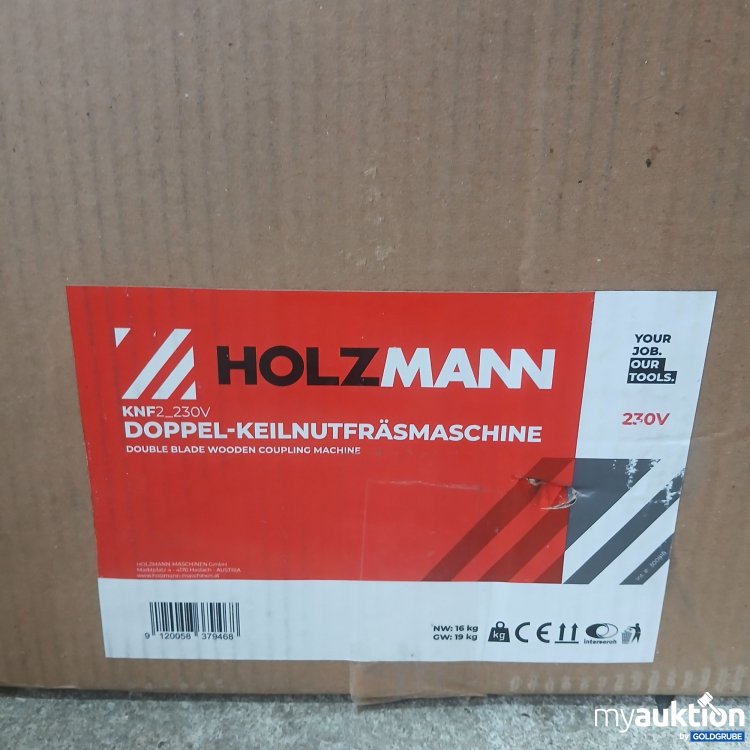 Artikel Nr. 524784: Holzmann Doppel Kleinnutfräsmaschiene 