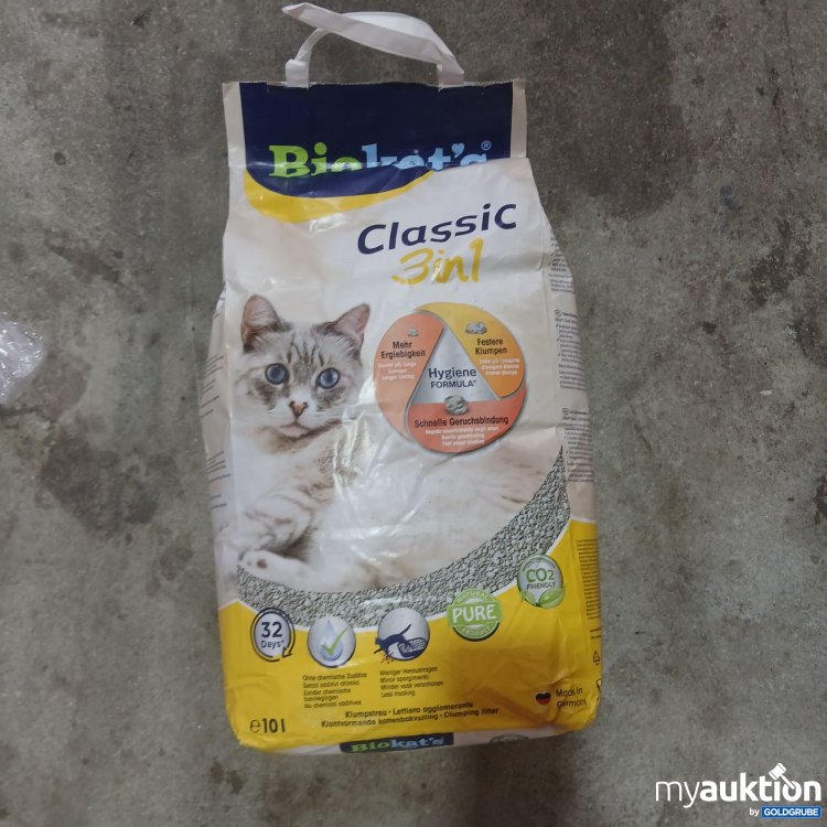 Artikel Nr. 834784: Biokat's Classic 3in1 Katzenstreu 10l