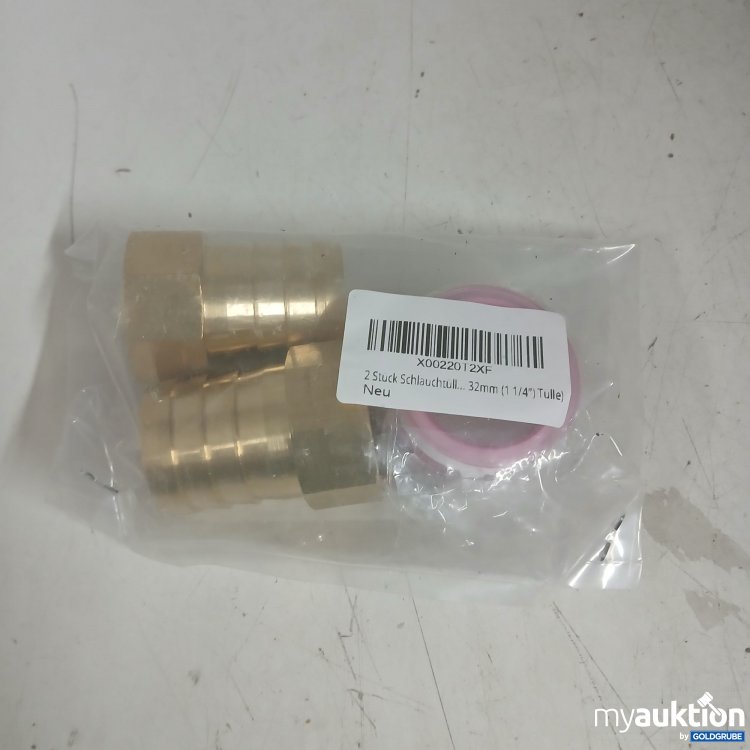 Artikel Nr. 877784 Artikel Nr. 877784: 2 Stück Messing Schlauchtülle 1 Zoll
