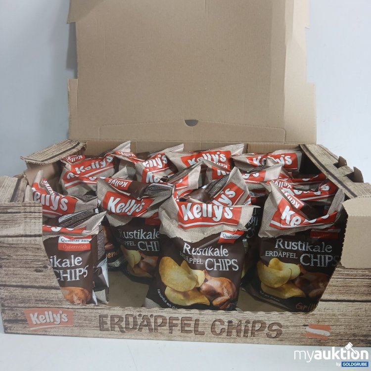 Artikel Nr. 939784 Artikel Nr. 939784: Kelly's Rustikale Erdäpfel Chips 15x110g