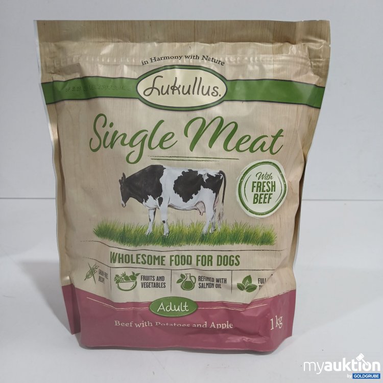 Artikel Nr. 962784: Lukullus Single Meat Beef with Potatoes and Apple 1kg 
