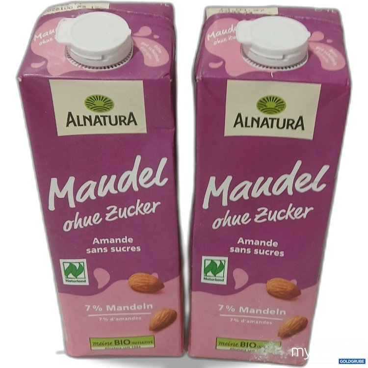 Artikel Nr. 982784: Alnatura Mandel Milch ohne Zucker 2×1L