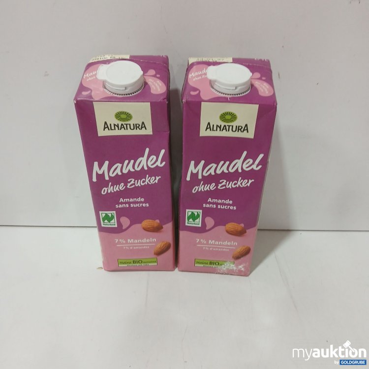 Artikel Nr. 982784: Alnatura Mandel Milch ohne Zucker 2×1L