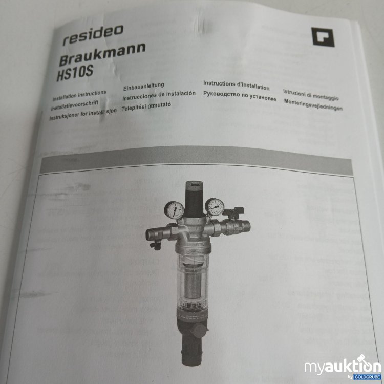 Artikel Nr. 440785: Resideo Braukmann HS10S
