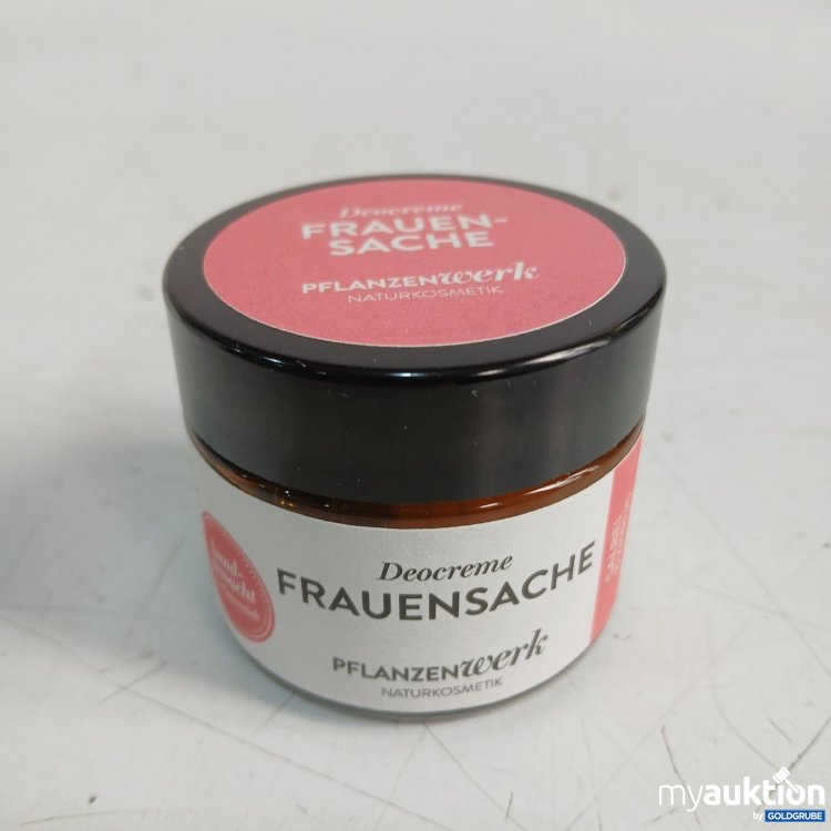 Artikel Nr. 466785: Pflanzenwerk Deocreme Frauensache 50g