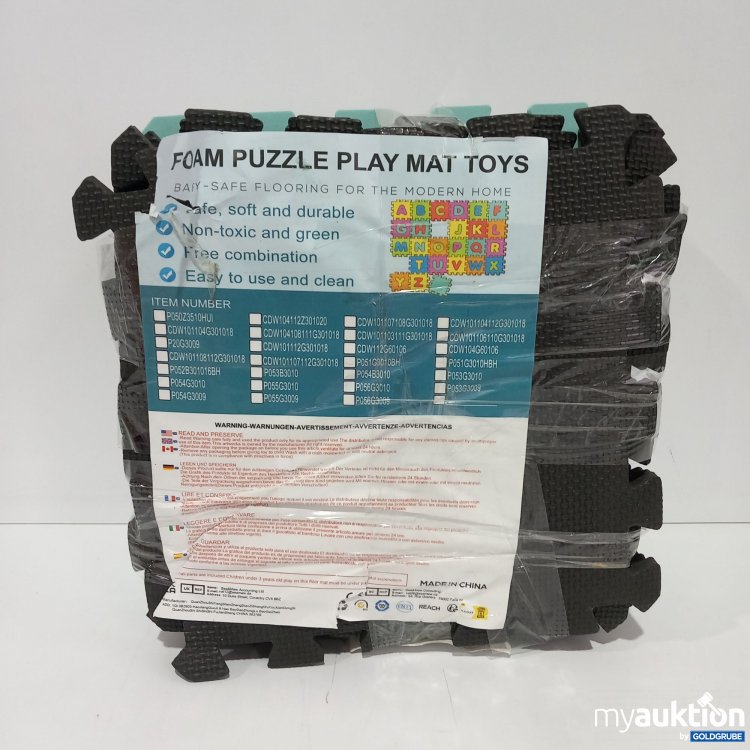 Artikel Nr. 818785 Artikel Nr. 818785: Foam Puzzle Play Mat Toys lt. Foto