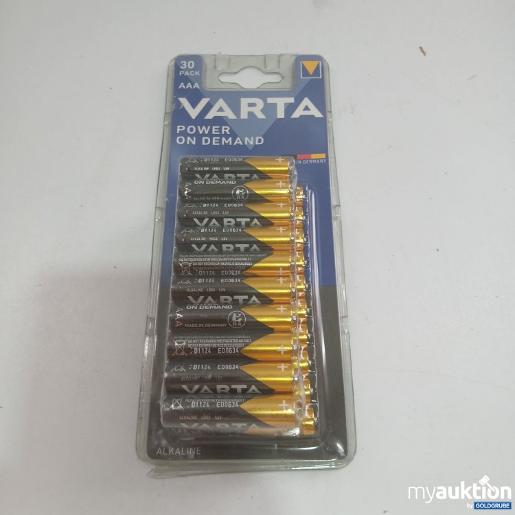 Artikel Nr. 843785 Artikel Nr. 843785: Varta AAA 30 Stück