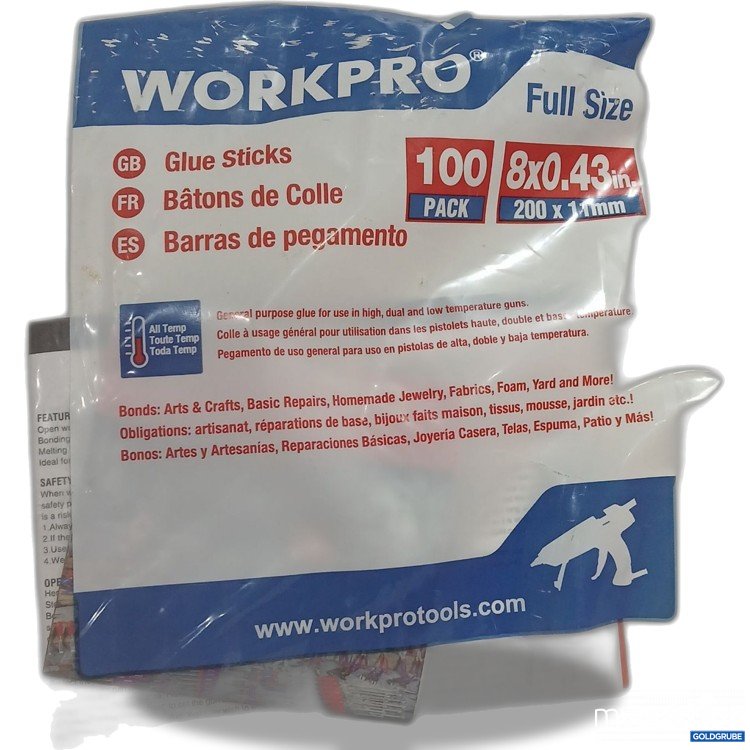 Artikel Nr. 878785: Workpro Glue Sticks 100Pack 200x11mm 
