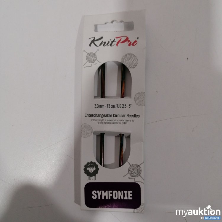Artikel Nr. 898785: KnitPro Interchangeable Circular Needles 3nn 2Stk