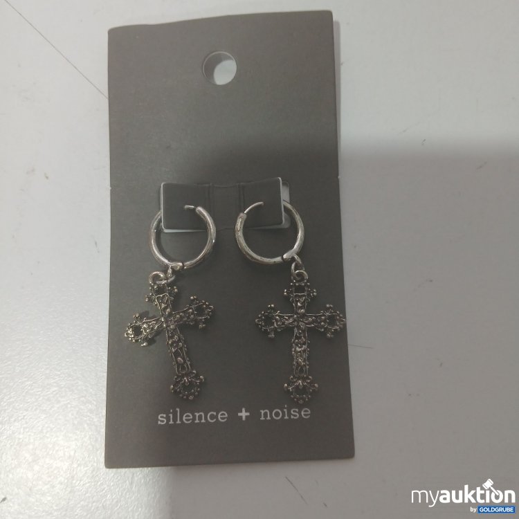 Artikel Nr. 911785 Artikel Nr. 911785: Silence +Noise  Kreuz-Ohrringe