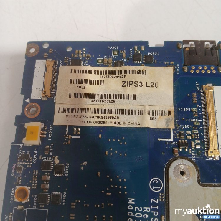 Artikel Nr. 998785 Artikel Nr. 998785: Laptop Motherboard ZIPS3 L26