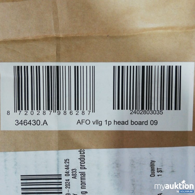 Artikel Nr. 432786 Artikel Nr. 432786: VidaXL AFO vllg 1p Head Board 09