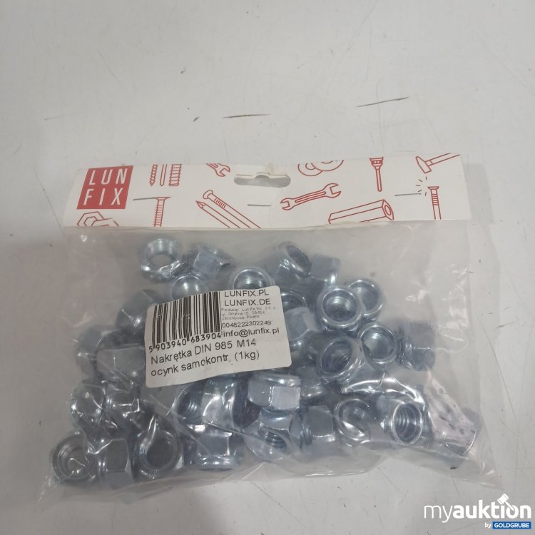 Artikel Nr. 468786 Artikel Nr. 468786: LUNFIX Muttern DIN 985 M14 verzinkt 1 kg