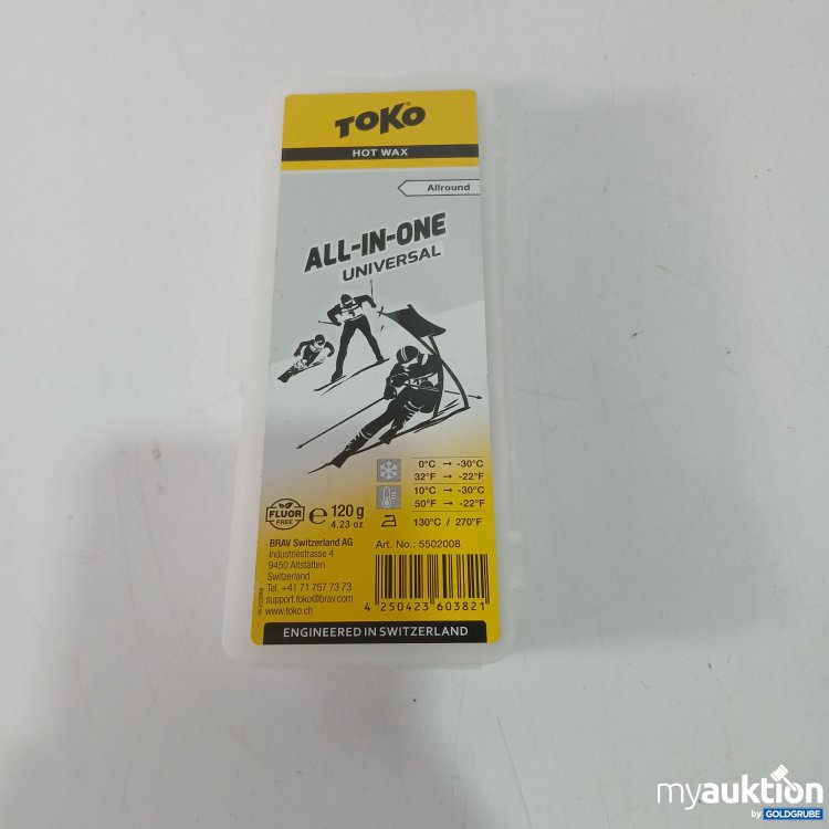 Artikel Nr. 812786 Artikel Nr. 812786: Toko Hot Wax 120g