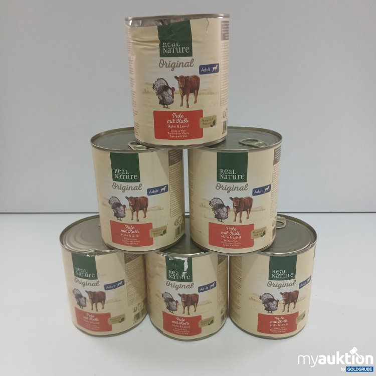 Artikel Nr. 844786 Artikel Nr. 844786: Real Nature Hundefutter 6x800g
