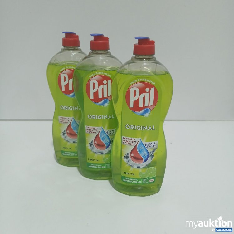 Artikel Nr. 853786: Pril Limette Geschirrspülmittel 3x675ml
