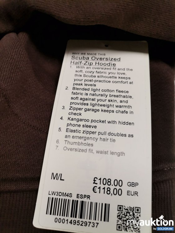 Artikel Nr. 863786 Artikel Nr. 863786: Lululemon Hoodie