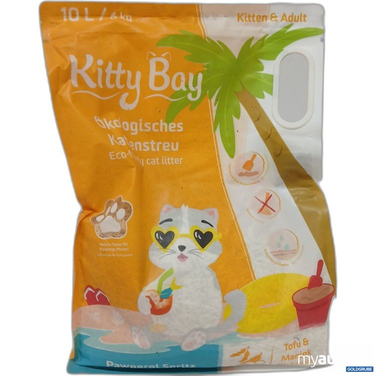 Artikel Nr. 896786: Kitty Bay Ökologisches Katzenstreu 6kg 