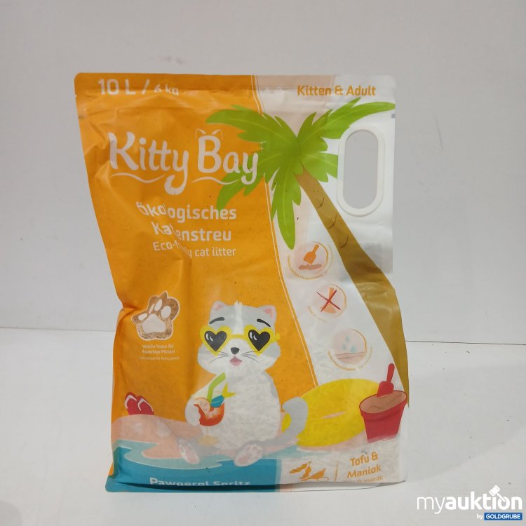 Artikel Nr. 896786: Kitty Bay Ökologisches Katzenstreu 6kg 