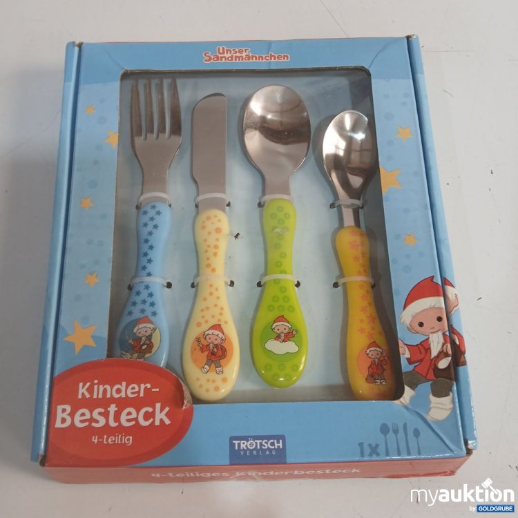 Artikel Nr. 919786: Unser Sandmännchen Kinder-Besteck 4-teilig