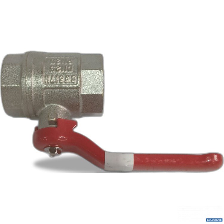 Artikel Nr. 984786: Messing-Kugelhahn CW617N Größe DN25 (1Zoll) 