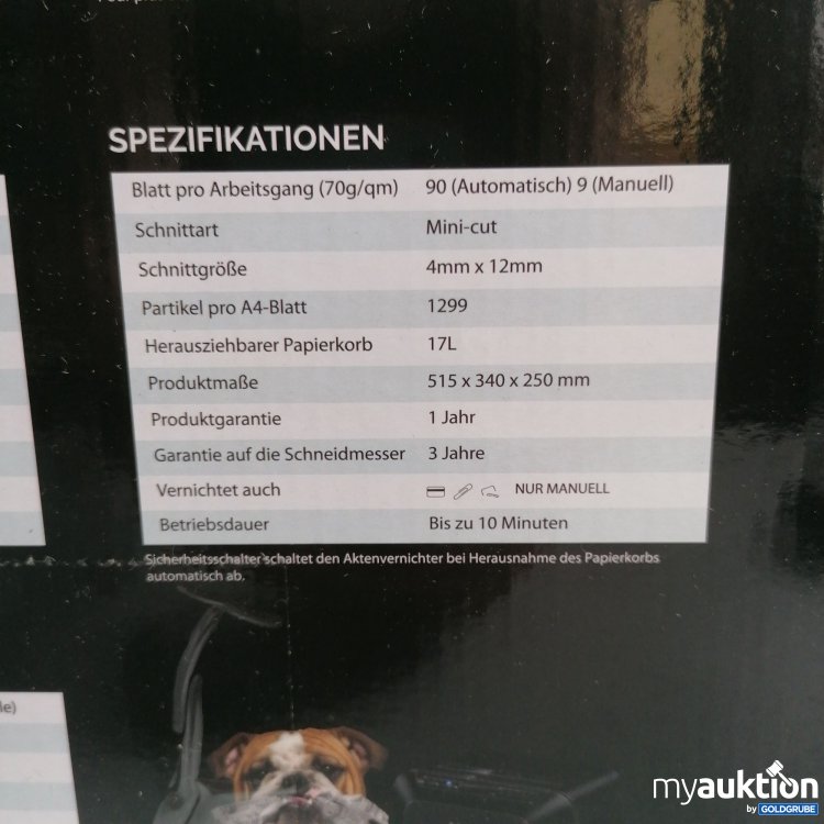 Artikel Nr. 437787: Fellowes Auto Max 90M, go vel. Automatischer Papiervernichter