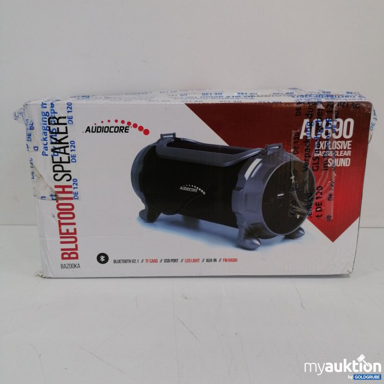 Artikel Nr. 438787 Artikel Nr. 438787: Bazooka Bluetooth Speaker AC890,