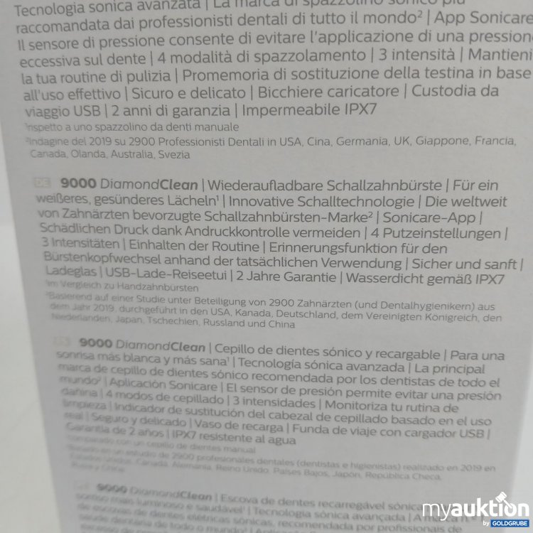 Artikel Nr. 446787: Philips Sonicare 9000 DiamondClean