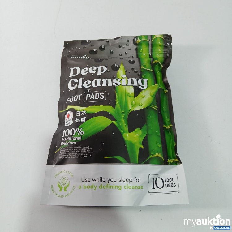 Artikel Nr. 800787 Artikel Nr. 800787: Nuubu Deep Cleanser Foot Pads