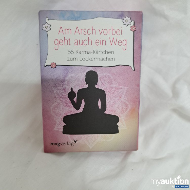 Artikel Nr. 815787: Mvg Verlag, Am Arsch vorbei geht auch ein Weg, 55 Karma Kärtchen 
