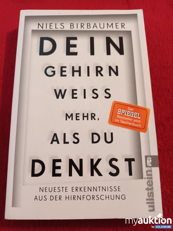 Artikel Nr. 923787: Dein Gehirn weiss mehr, als du denkst.