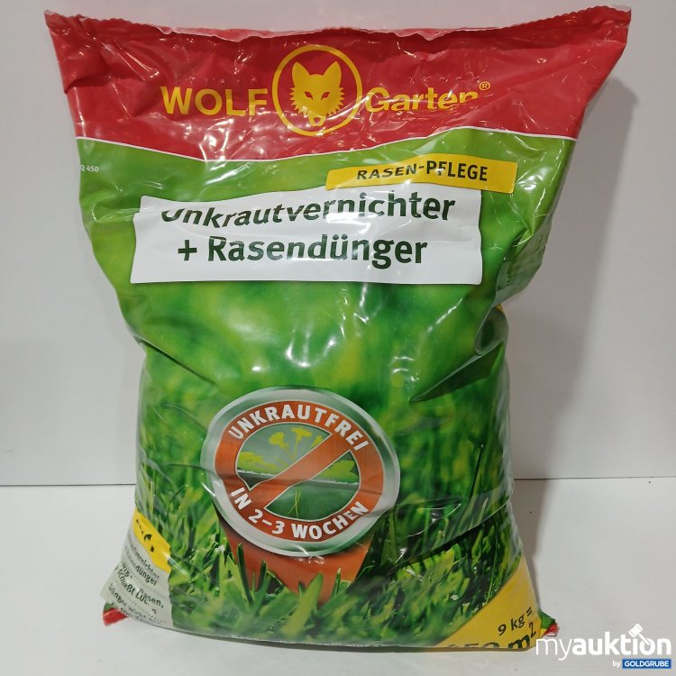 Artikel Nr. 954787: Wolf Garten Unkrautvernichter+ Rasendünger 9kg 450m2 