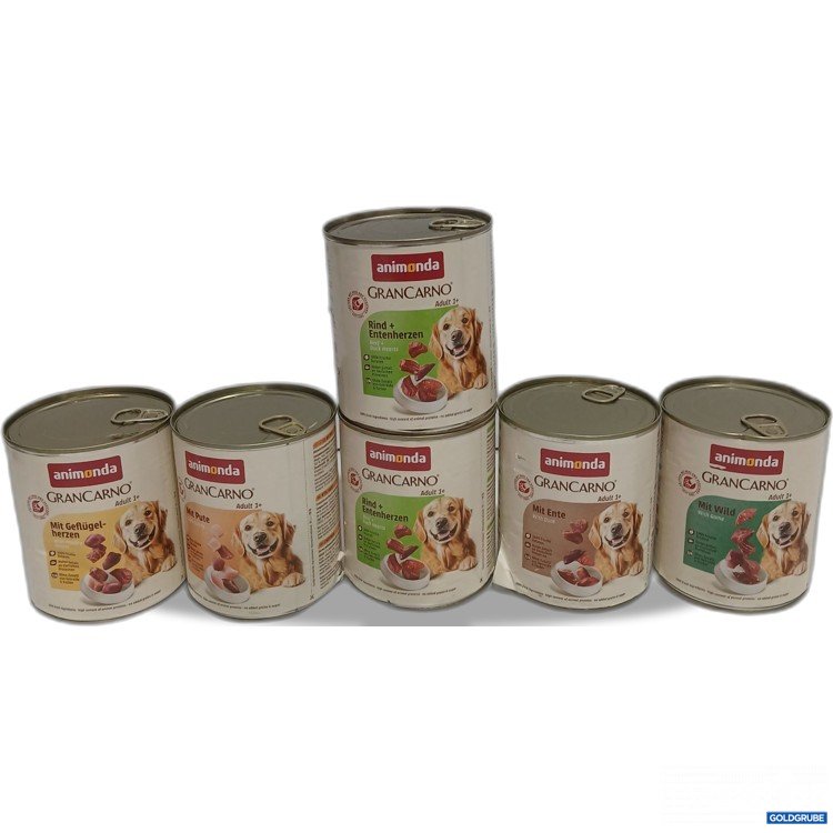 Artikel Nr. 955787: Animonda GranCaron Diverse Sorten Geflügel, Pute, 2x Rind + Entenherz, Ente und Wild 6x800g 
