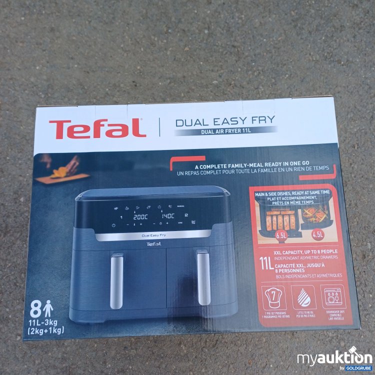 Artikel Nr. 960787: Tefal Dual Easy Fry Air Fryer 11L 