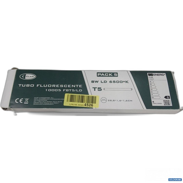 Artikel Nr. 967787: Clar Tubo Fluorscente 8W LD 6500°K 5stk