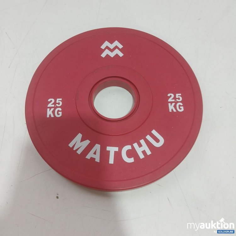 Artikel Nr. 993787 Artikel Nr. 993787: MATCHHU Gewichtsscheibe 2.5 KG Rot