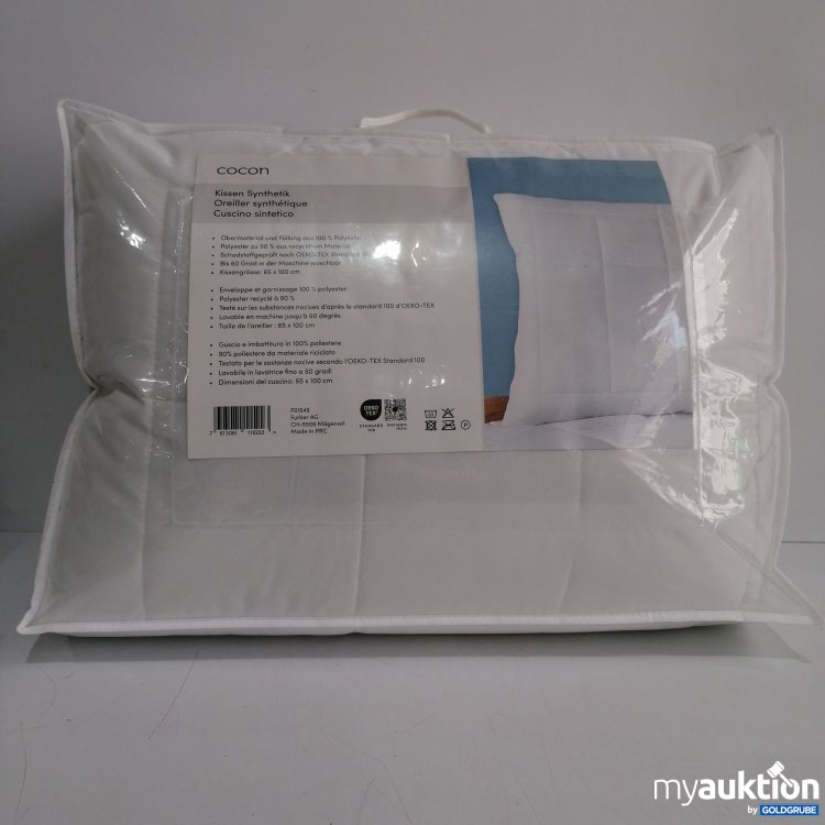 Artikel Nr. 399788 Artikel Nr. 399788: Öko Tex Cocon Kissen Synthetik 65x100 cm